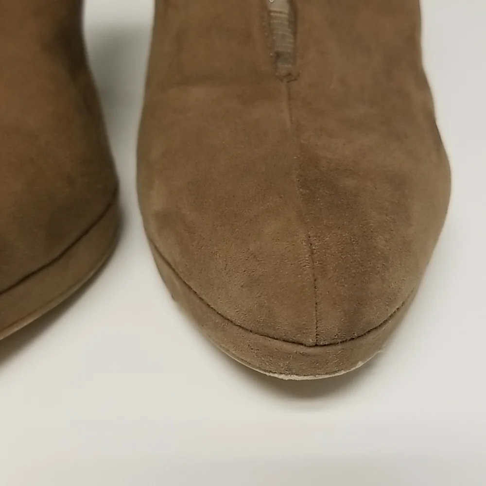 MICHAEL KORS suede booties